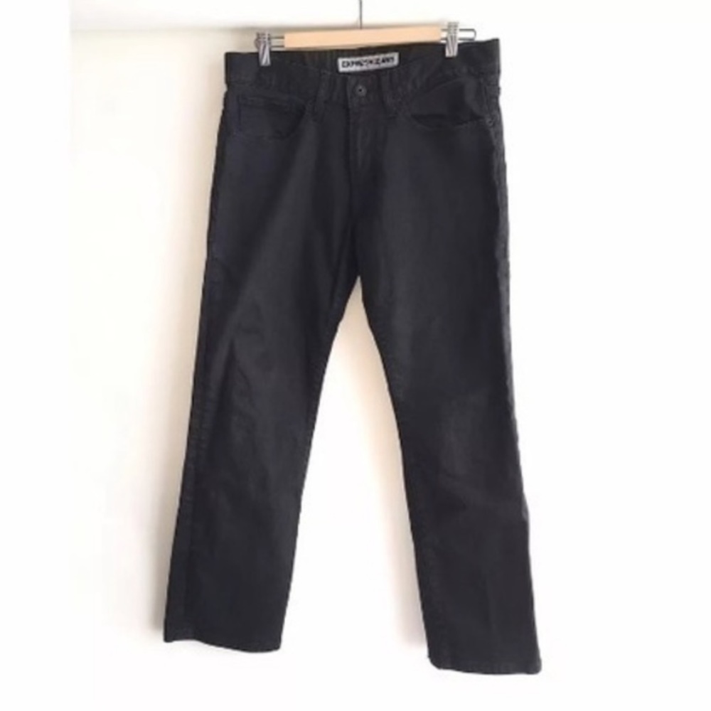 Express Black Straight Leg Jeans, 31X30